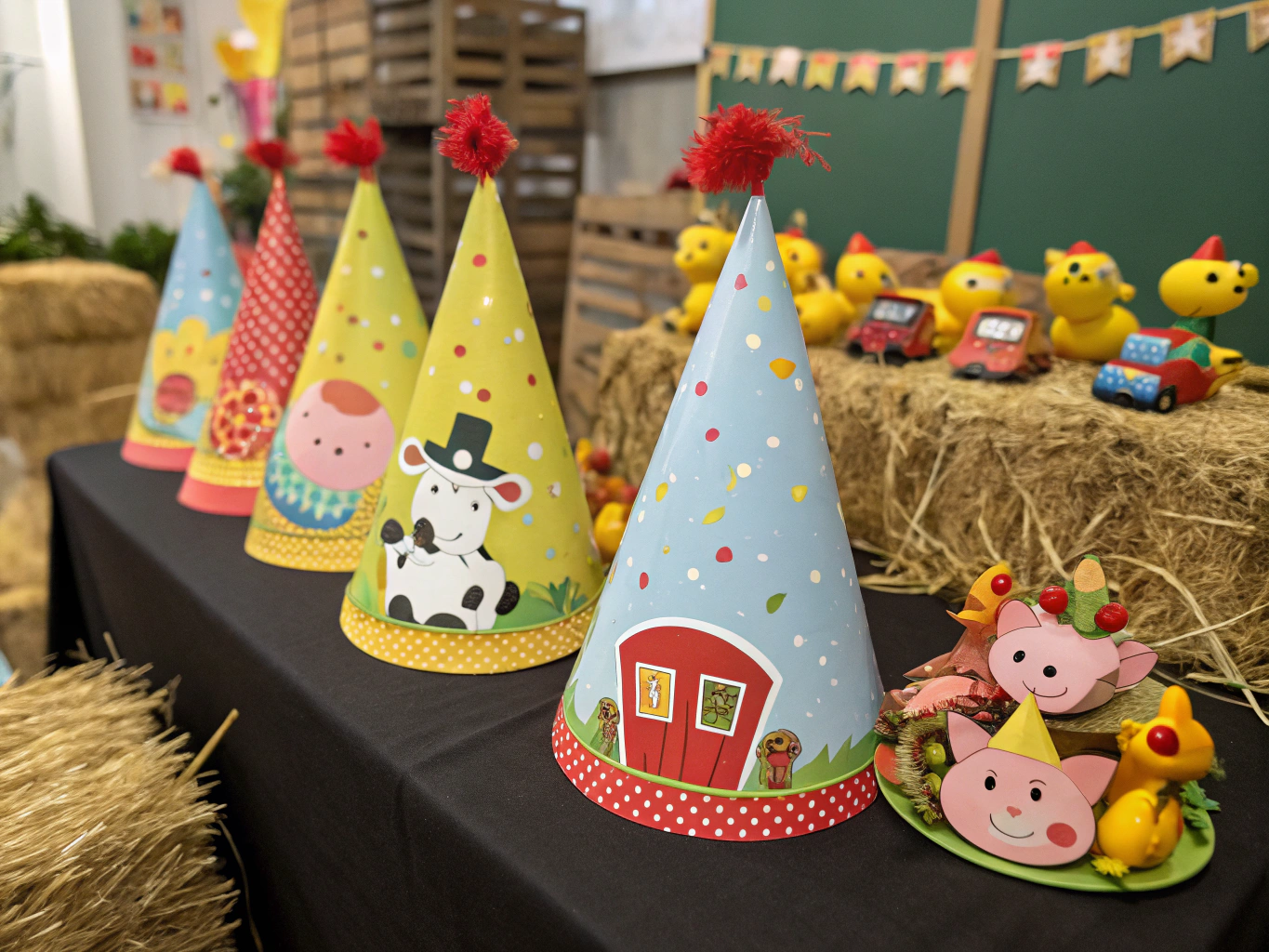 Farmhouse children's birthday party celebration